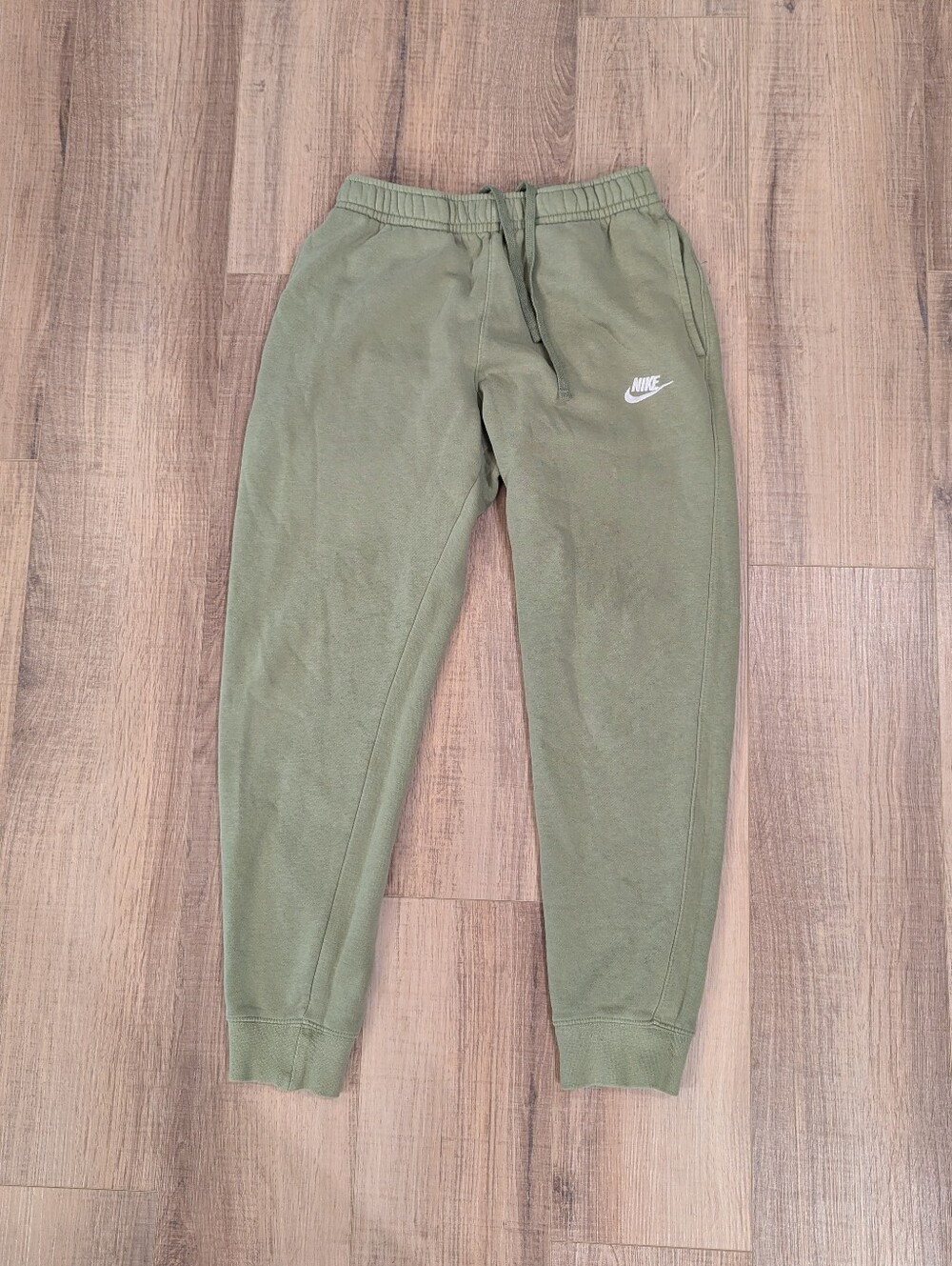 Nike Sportswear Club Fleece Jogger Pants Olive Green Small S Sweatpants